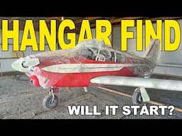 WILL OUR HANGAR FIND START ? SITTING YEARS IN THE DIRT.