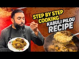 Easy to follow | Step by step | Kabuli Pilou Recipe