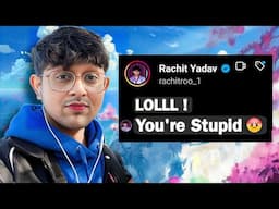 This Gen Z YouTuber Called Me STUPID...Here's Why 😕 ft.@theRachitroo| crazy deep