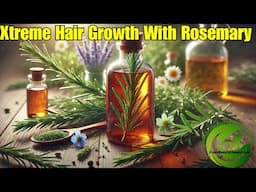 HOW TO MAKE ROSEMARY HAIR RINSE FOR EXTREME HAIR GROWTH - RECIPE BY TRUSTED CHEMIST