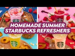 4 Homemade Summer Starbucks Refreshers