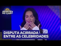 Novas celebridades participam de uma disputa de tirar o fôlego no Acerte ou Caia! deste domingo (24)