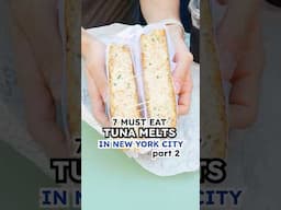 Eating Every Tuna Melt in NYC part 2 #shorts #tunamelt #tuna