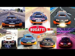 BUGATTI VEYRON SS | Top Speed/Sound in [FORZA (FH3,FH4,FH5,FM7), NFS (HOT PURSUIT RM,RIVALS), GRID]