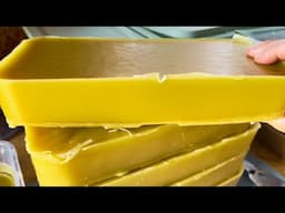 From Garbage to Gold - Making Pure Beeswax on a Larger Scale