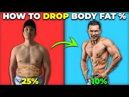 HOW TO DROP 25% BODYFAT TO 10% BODYFAT in 2024 | बॉडी फैट 10% कैसे करे