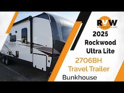 2025 Rockwood Ultra Lite 2706BH Travel Trailer Walk-Through