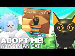 NEW ABYSSINIAN CAT Confirmed ADOPT ME! 🙀 How to get the NEW PET (Roblox)