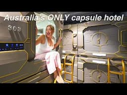 We Tested Australia's ONLY Capsule Hotel