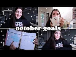 october goals & updates