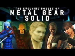 How Metal Gear Solid's Bosses Got Worse