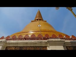 WAT PHRA PATHOM CHEDI (Bangkok): World's Tallest Stupa! (4K)