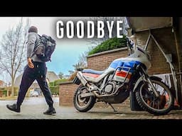 Leaving Motorcycle Behind.. (25 Hours Flight to India Mumbai)