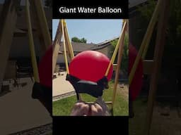 Huge Water Balloon Launch #shorts