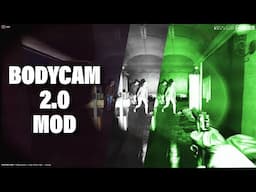 BODYCAM 2.0 MOD with Green Night Vision & White Phosphor Showcase | Resident Evil 2 mod