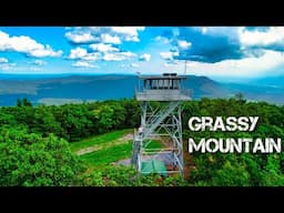 Hiking Grassy Mountain in the REMOTE Cohutta Wilderness