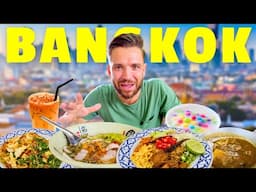 ULTIMATE DIY STREET FOOD TOUR in OLD TOWN BANGKOK 🇹🇭 (noodle heaven)