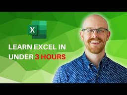 Learn Excel in Under 3 Hours | Pivot Tables, Lookups, Data Cleaning