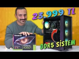 1080P OYUN CANAVARI🔥 RTX 4060 Ti ve DDR5 SİSTEM TOPLAMA