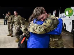 Most Emotional Soldiers Coming Home Compilation! #89 | Try Not To Cry | Military Coming Home