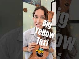 Big Yellow Taxi 🚕 in the key of D! (Original key is E) Chords: G, D, A, and F#m. Cheers! #ukulele