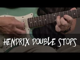 Jimi Hendrix Double Stop Guitar Lesson