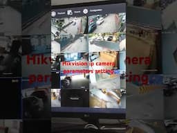 Hikvision NVR parameters settings || ip camera jumping || #hikvisioncamera #shorts #trendingshorts