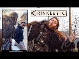 Danish vikings in Rinkeby wants to fight.