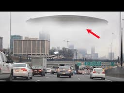 Black UFO Appeared Over Atlanta, Then This Happened