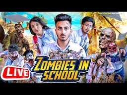 School Me Zombies🧟😳| Gagan Porwal #Shorts #School #Shortsfeed  24/7 Live