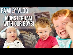 MONSTER JAM 2024 Family Vlog