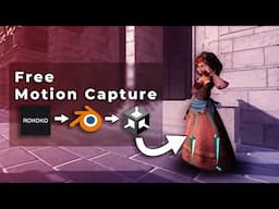 Create unity animation with Free Motion Capture in Blender