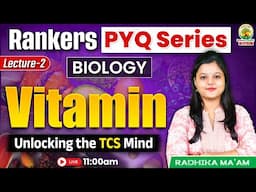 Vitamin | Rankers PYQ Series | For SSC CGL,CPO,CHSL,MTS | Radhika Ma'am  #pyqseries #ssc