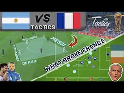 How Argentina Turn France STRENGTH Into WEAKNESS to Win World Cup - Tactics: Argentina vs France