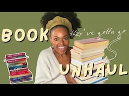 it's time for my first book unhaul 📚