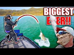 Catching the Biggest Smallmouth Bass EVER on Film with a Glide Bait