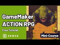 Build a 2D ACTION RPG in GameMaker (FREE)