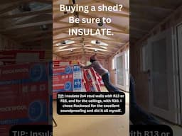 Insulating a Shed? Keep These Tips in Mind!