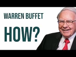 Warren Buffet: This is How He Became One of the Richest Men in the World