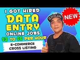 Data Entry Online Jobs Work From Home E-commerce Product Listing | Cross Listing For Beginners