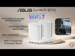 LIVE: A YouTube FIRST! Pinnacle of WiFi 7 Mesh - ASUS ZenWiFi BT10