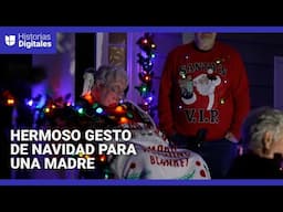 Un gesto hermoso: una comunidad adelantó la Navidad para una madre con una enfermedad incurable