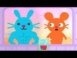 Sago Mini Super Juice - Make Yummy Juice and Learn Colors - Fun Pet Care Kids Games