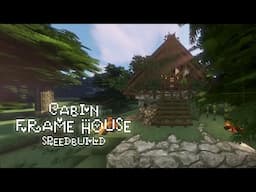 『 mcje 』frame cabin house speedbuild 🌲 《 cocricot 》