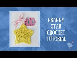 Crochet Christmas Gifts Free Patterns | Granny star tutorial