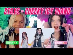 STAYC(스테이씨) 'Cheeky Icy Thang' MV and [Metamorphic] Highlight Medley #1 #2 reaction