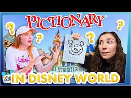 We Turned Disney World Into A GIANT Board Game -- Pictionary