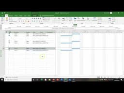 Start to Finish Relationships in Microsoft Project