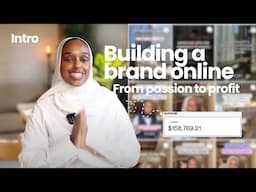 The strategy to start, grow and monetise a social media based business | Passion to Profit Trailer