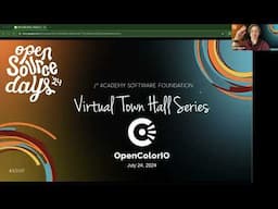 OpenColorIO Virtual Town Hall 2024